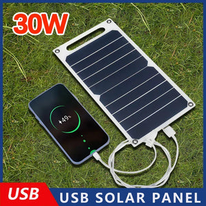 Carregador Solar e portátil para celular 30W